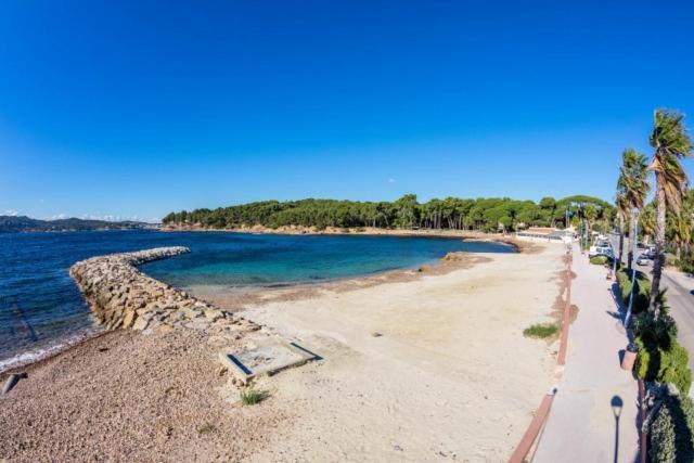 Studio Climatise Avec Jardin Et Plage A 250M Saint-Mandrier-sur-Mer Zewnętrze zdjęcie